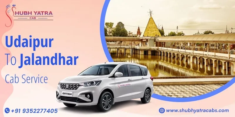 Udaipur to Jalandhar Taxi Service