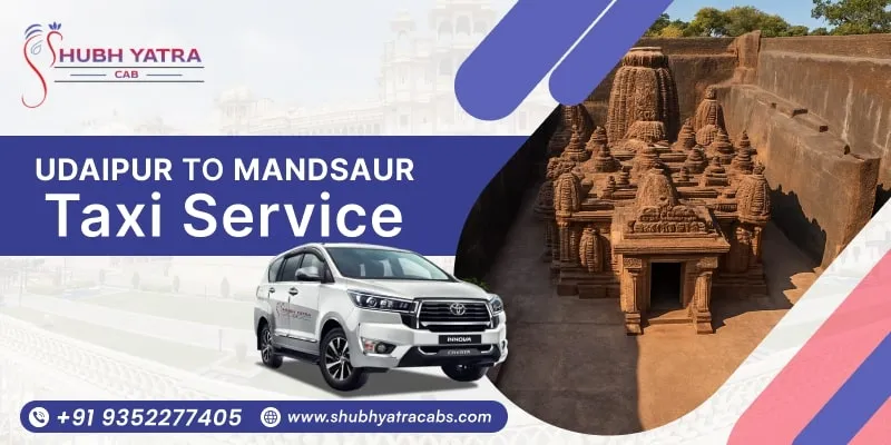 Udaipur to Mandsaur Taxi Service