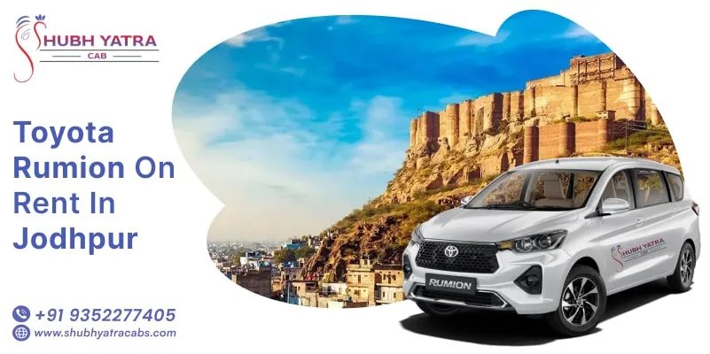Toyota Rumion on Rent in Jodhpur