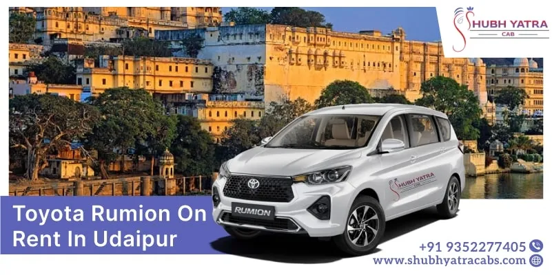 Toyota Rumion on Rent in Udaipur