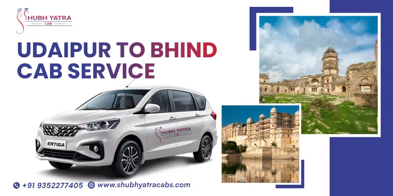 Udaipur to Bhind Cab Service